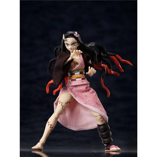 Manga & Anime: Nezuko Kamado Demon Advancing Version Action Figure 1/12 15 cm