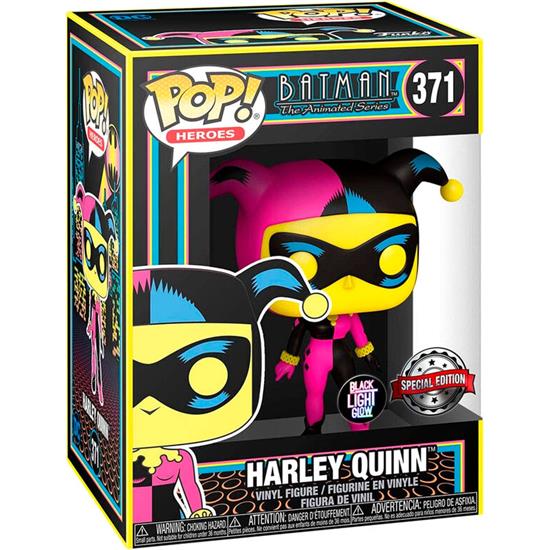 Batman: Harley Quinn Black Light Exclusive POP! Vinyl Figur (#371)