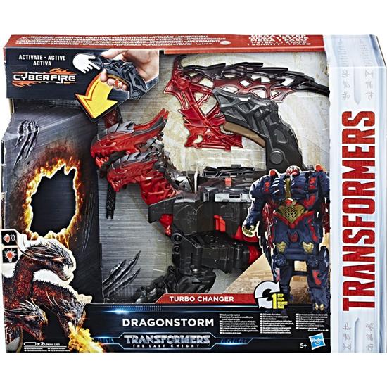 Transformers: Transformers The Last Knight Turbo Changer Action Figure Dragonstorm 22 cm