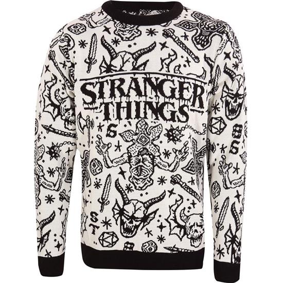 Stranger Things: B/W Collage Jule Sweater