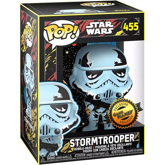 Star Wars: Stormtrooper Retro Series Exclusive POP! Movie Vinyl Figur (#455)