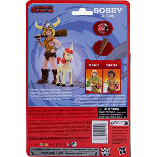 Dungeons & Dragons: Bobby & Uni Action Figures 15 cm