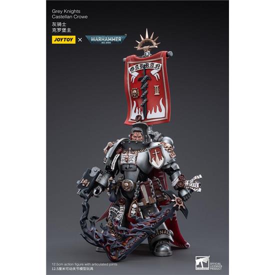 Warhammer: Grey Knights Castellan Crowe 12 cm Action Figure 1/18 