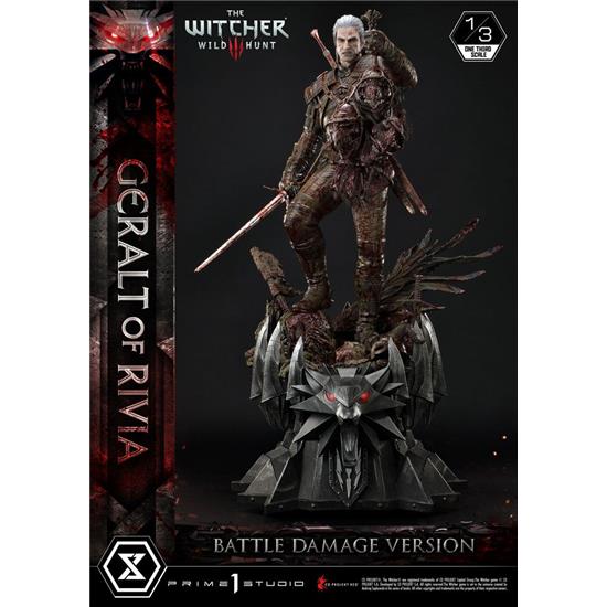 Witcher: Geralt von Rivia Battle Damage 88 cm Statue 1/3 