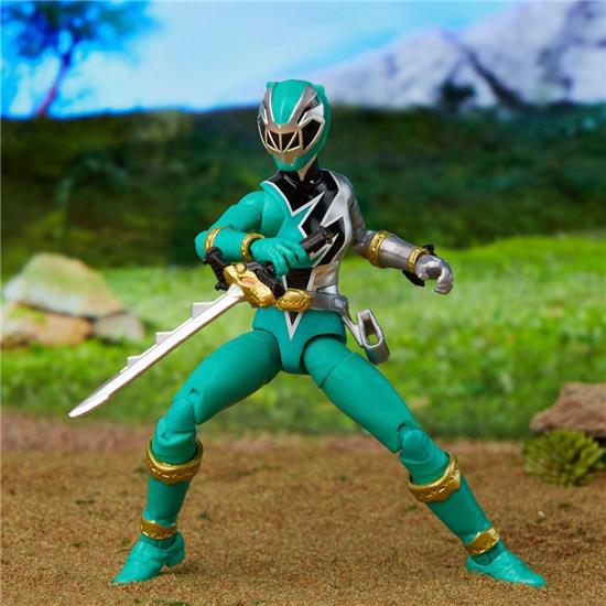 Power Rangers: Dino Fury Green Ranger 15 cm Action Figure Lightning Collection