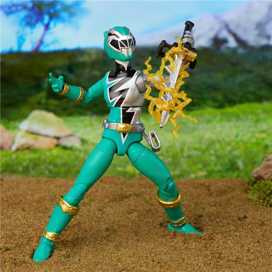 Power Rangers: Dino Fury Green Ranger 15 cm Action Figure Lightning Collection