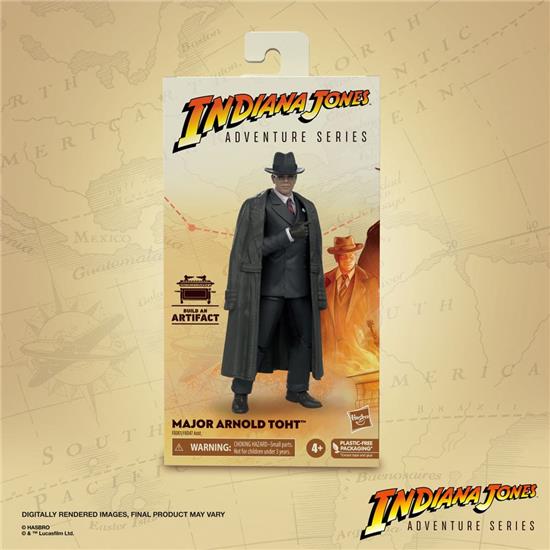 Indiana Jones: Major Arnold Toht (Raiders of the Lost Ark) Action Figure 15 cm