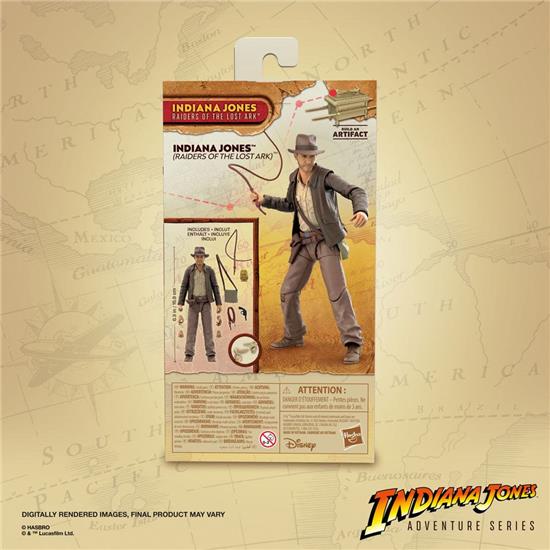 Indiana Jones: Indiana Jones (Raiders of the Lost Ark) Action Figure 15 cm