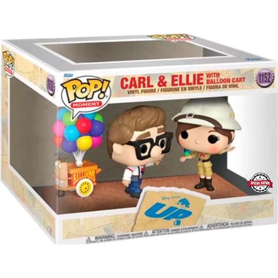 Up: Carl & Ellie with Balloon Cart Exclusive POP! Disney Vinyl Figur (#1152)