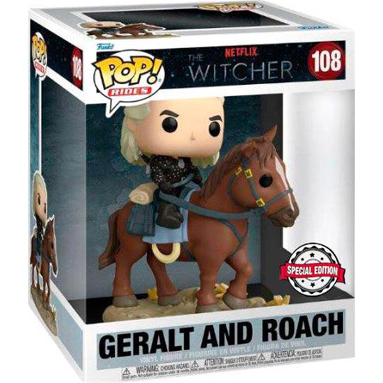 Witcher: Geralt And Roach Exclusive POP! TV Vinyl Figur (#108)