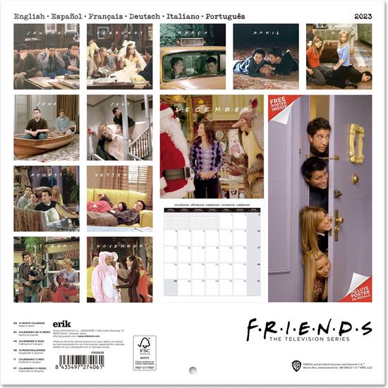 Friends: Friends Retro Kalender 2023