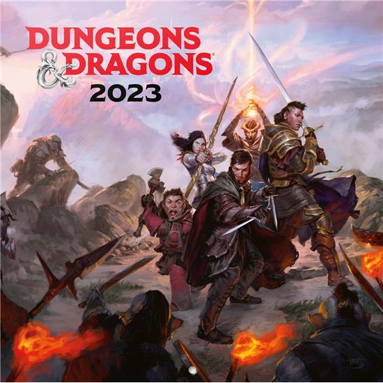 Dungeons & Dragons: Dungeons & Dragons Kalender 2023
