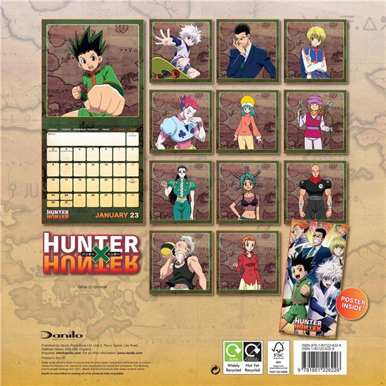 Hunter × Hunter: Hunter X Hunter Kalender 2023