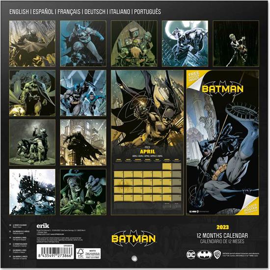 Batman: DC Comics Batman Kalender 2023