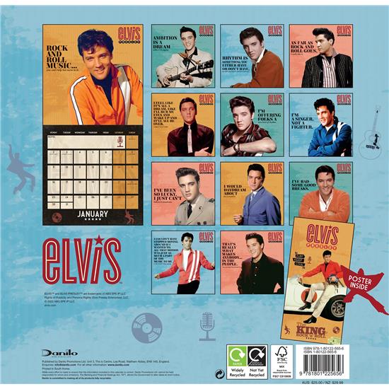 Elvis Presley: Elvis Presley Kalender 2023