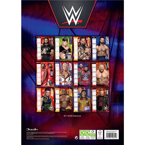 Wrestling: WWE Men Kalender 2023