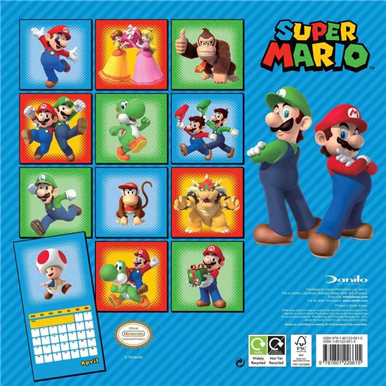 Super Mario Bros.: Super Mario Kalender 2023