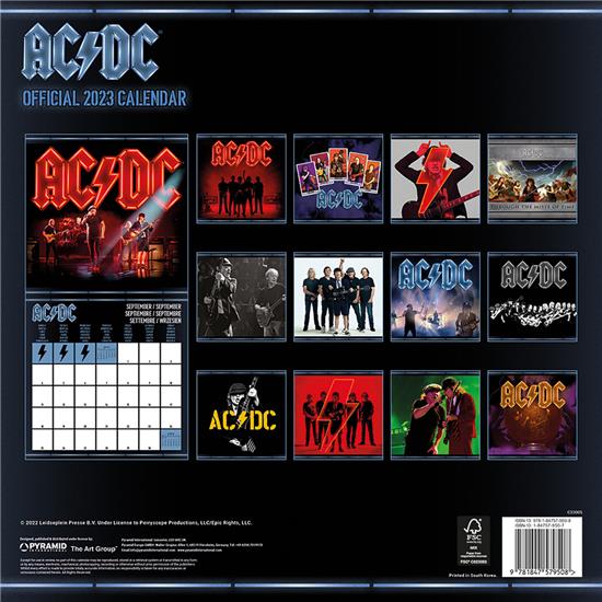 AC/DC: AC/DC Kalender 2023