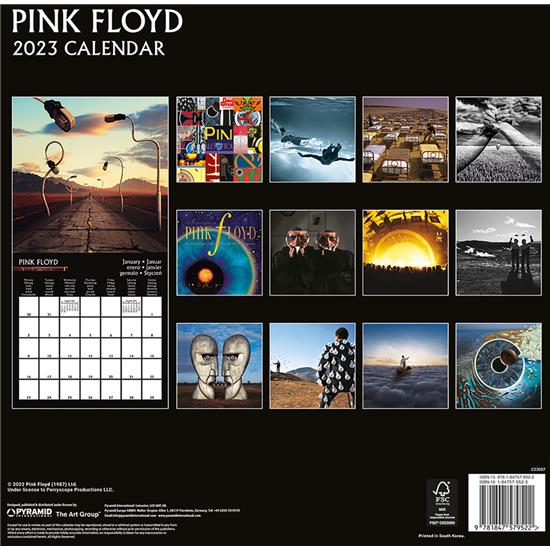 Pink Floyd: Pink Floyd Kalender 2023