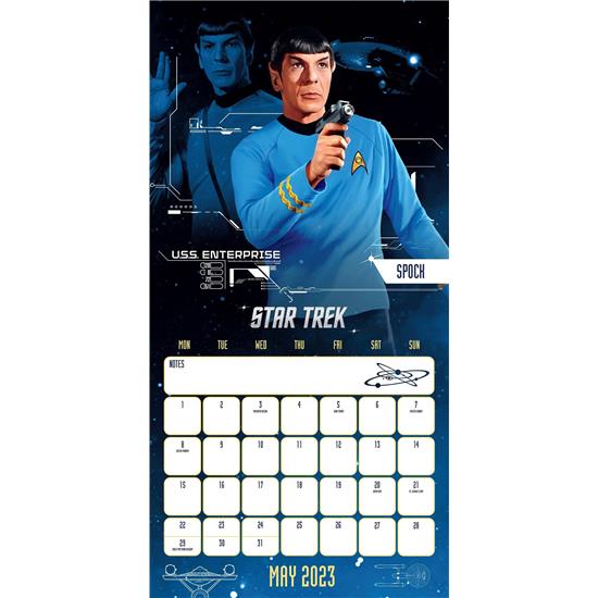 Star Trek: Star Trek kalender TV Series 2023