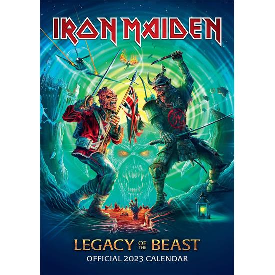 Iron Maiden: Iron Maiden Kalender 2023 A3