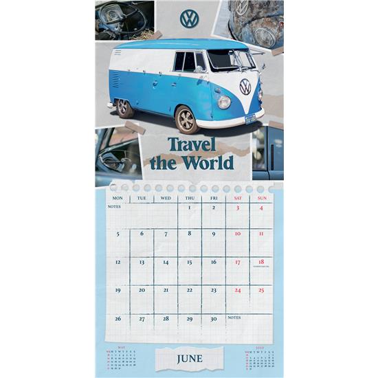 VW: VW Camper Van Kalender 2023