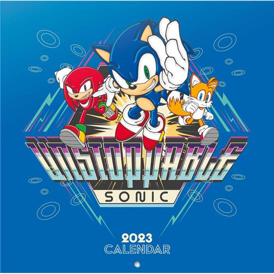 Sonic The Hedgehog: Sonic The Hedgehog Kalender 2023