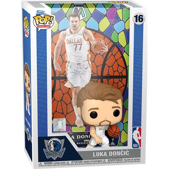 NBA: Luka Doncic (Mosaic) POP! NBA Trading Card Vinyl Figur (#16)