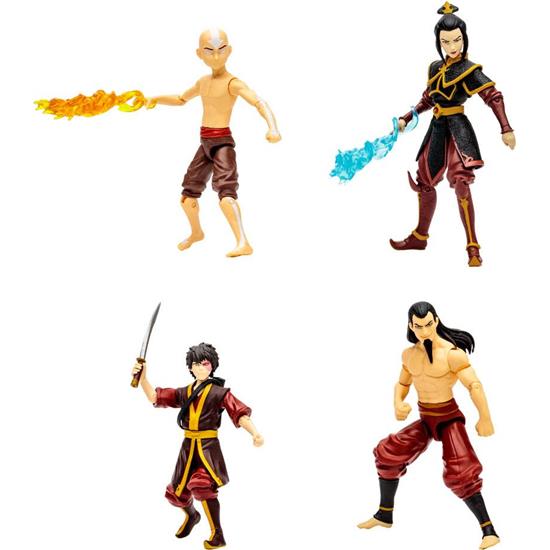 Avatar: The Last Airbender: 4-Pack Final Battle 13 cm Action Figures 