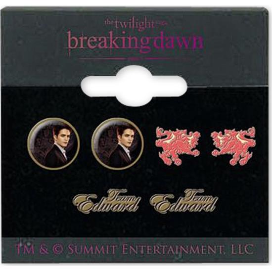 Twilight: Breaking Dawn Part 1 - Team Edward Stift Øreringesæt