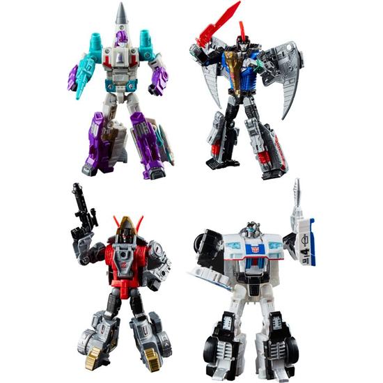 Transformers: Transformers Generations Power of the Primes Action Figures Deluxe Class 2018 Wave 1 4-pack