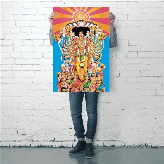 Jimi Hendrix: Jimi Hendrix Art Poster 