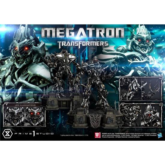 Transformers: Megatron Deluxe Bonus Version 84 cm Statue Museum Masterline