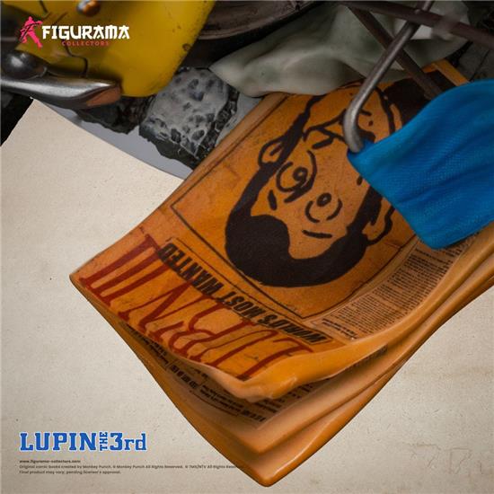 Lupin III: Lupin, Jigen & Fujiko Statue 1/8 Elite Diorama 31 cm