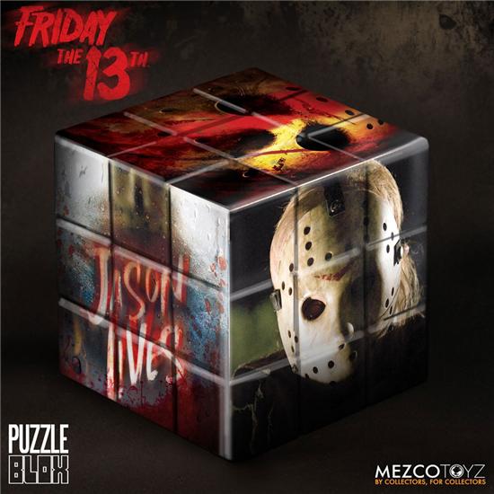 Friday The 13th: Friday the 13th Puzzle Blox Puzzle Cube Jason Voorhees 9 cm