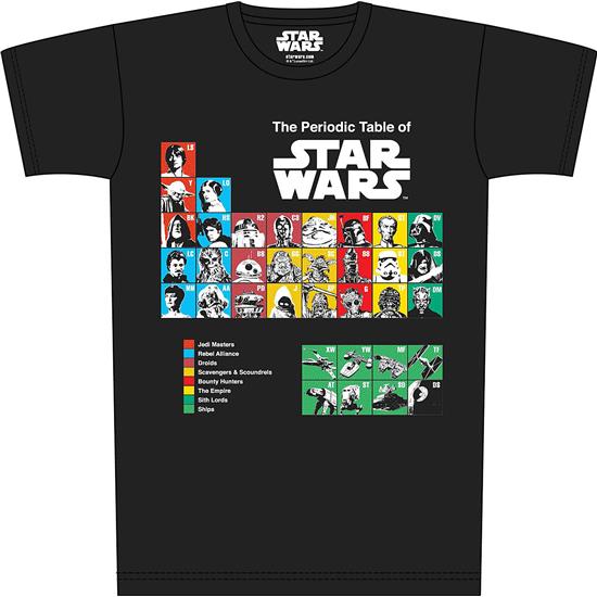 Star Wars: Periodic Table T-Shirt 