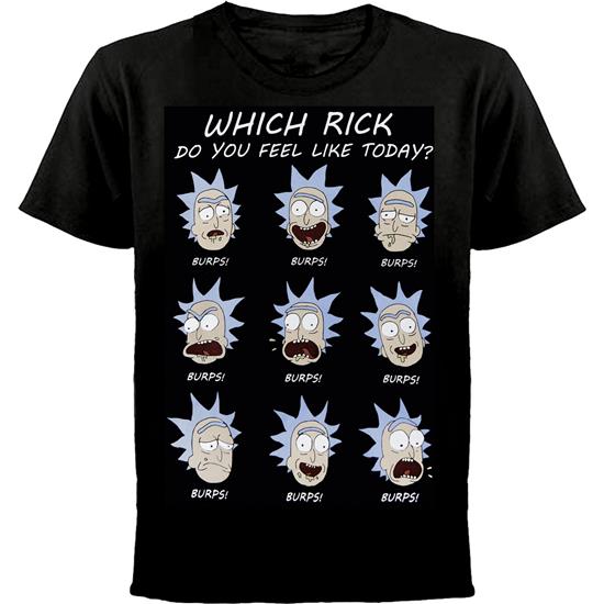 Rick and Morty: Which Rick Are You Today T-Shirt