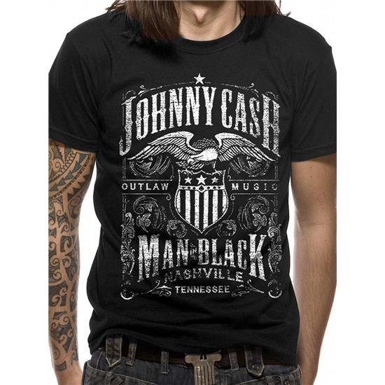 Johnny Cash: Man is Black T-Shirt