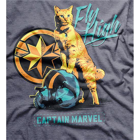 Captain Marvel: Fly High Goose Unisex T-shirt  