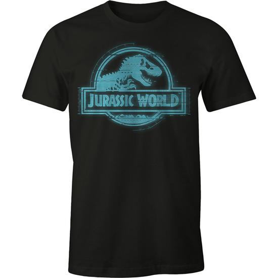 Jurassic Park & World: Jurassic Park Blue Logo T-Shirt