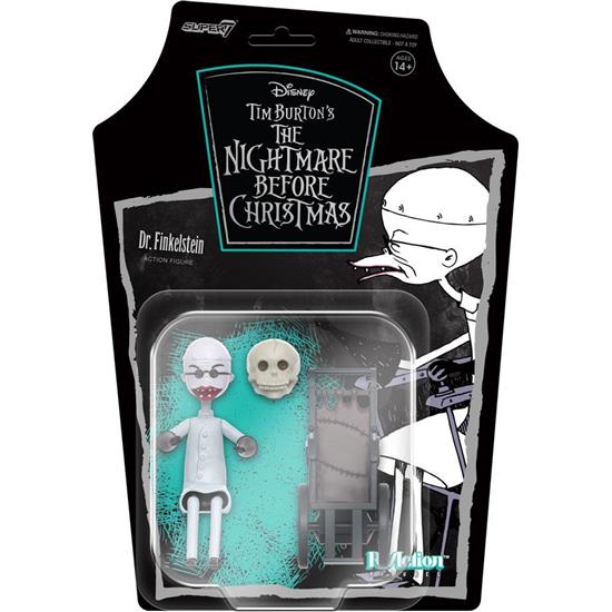 Nightmare Before Christmas: Dr. Finkelstein 10 cm ReAction Action Figure 