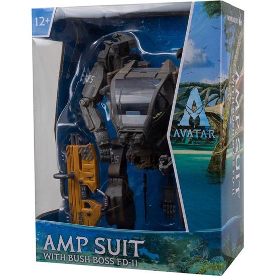Avatar: Amp Suit with Bush Boss FD-11 Megafig Action Figure 30 cm