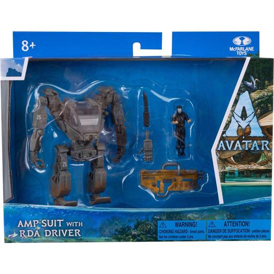 Avatar: Amp Suit with RDA Driver Deluxe Medium Action Figures