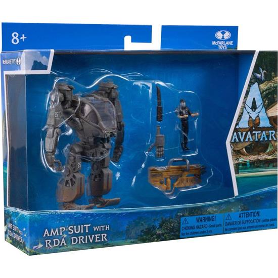 Avatar: Amp Suit with RDA Driver Deluxe Medium Action Figures
