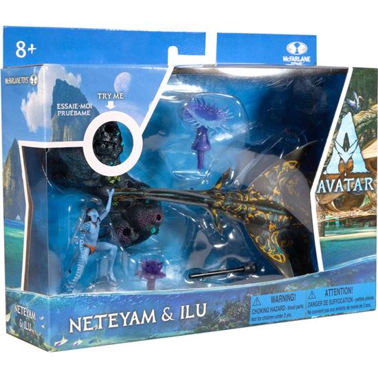 Avatar: Neteyam & Ilu Deluxe Medium Action Figures