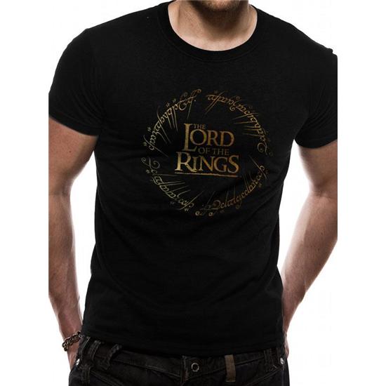 Lord Of The Rings: Lord of the Rings T-Shirt Gold Logo