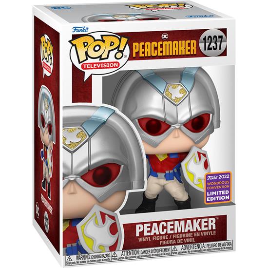 Peacemaker: Peacemaker w/Shield Exclusive POP! Vinyl Figur (#1237)