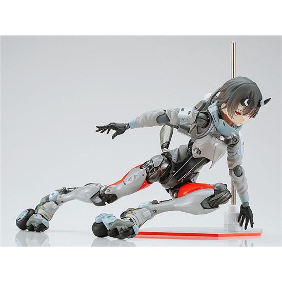 Manga & Anime: Motored Cyborg Runner SSX_155 Mandarin Surf Diecast / PVC Action Figure 17 cm