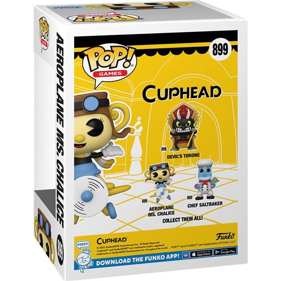 Cuphead: Aeroplane Chalice POP! Games Vinyl Figur (#899)