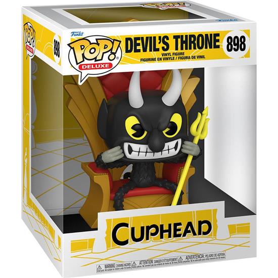 Cuphead: Devil in Chair POP! Games Vinyl Figur (#898)